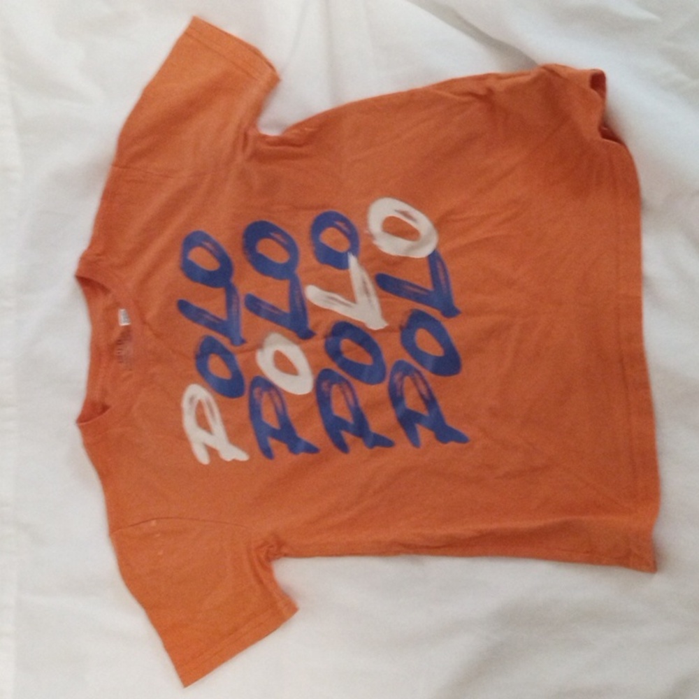 Orange Polo t-shirt size 8